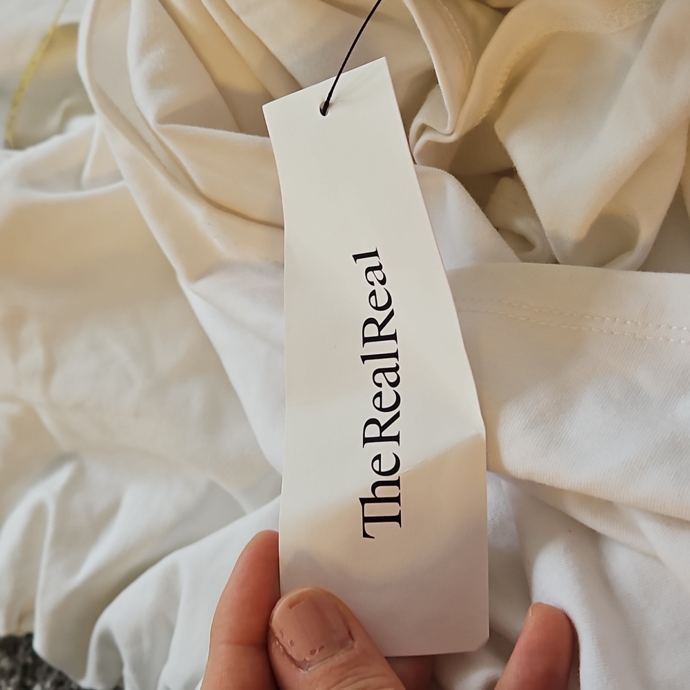 Nwt Veronica Beard White Eyelet Sleeve Mini Dress S - Picture 8 of 9